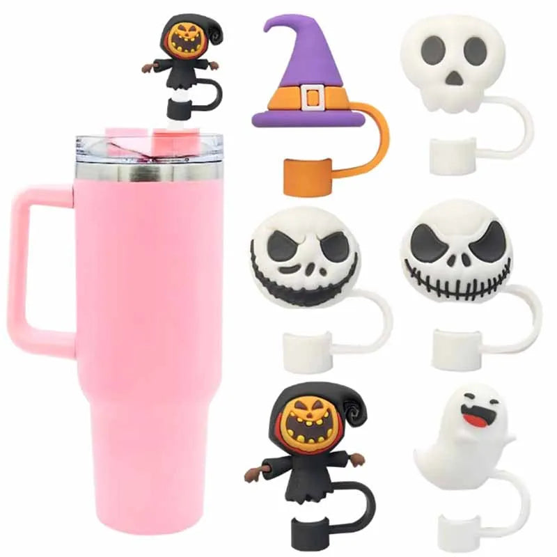 Ghostly Straw Topper