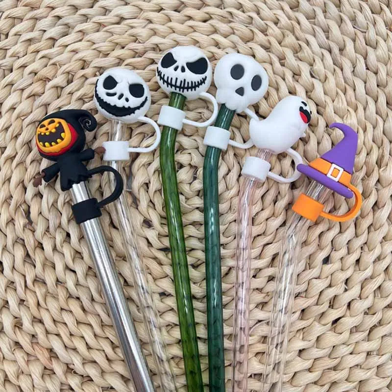 Ghostly Straw Topper