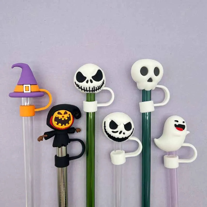 Ghostly Straw Topper