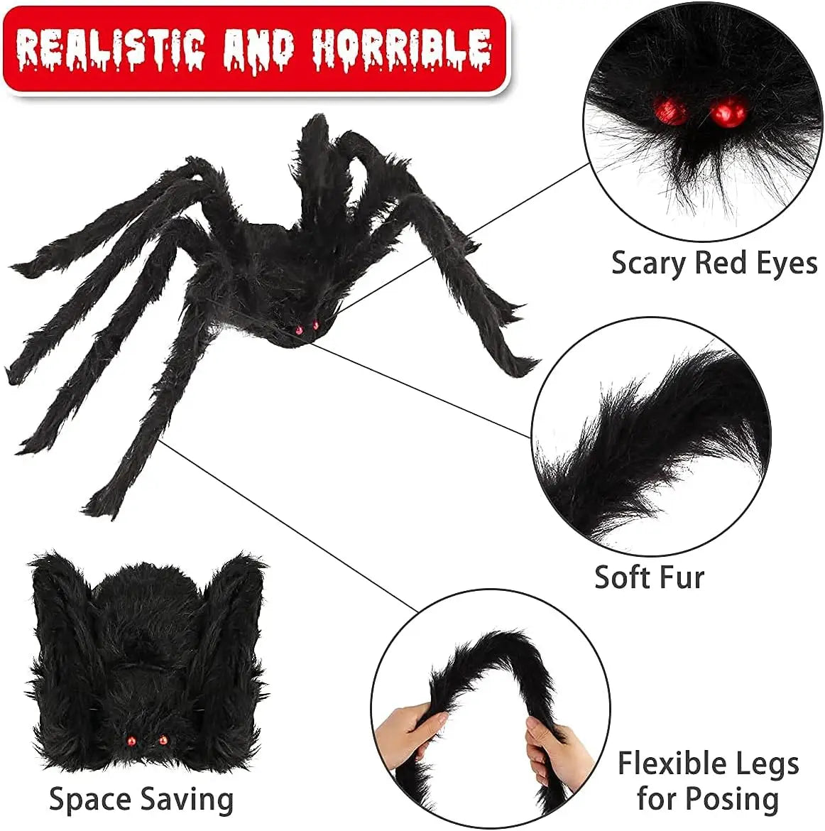 Giant Plush Spider